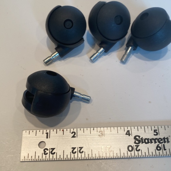 Set of 4 Casters - Picture 2 of 2